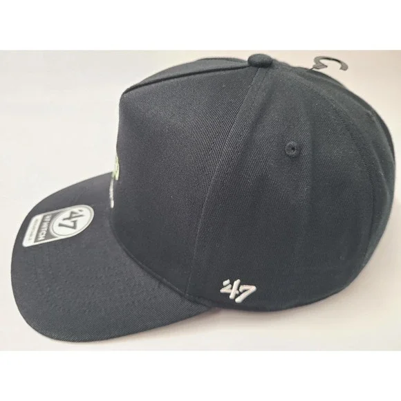 New York Liberty 47 Brand Hitch Snapback Hat Cap NYL Adult WNBA Basketball Black